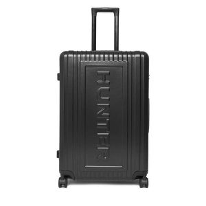 Walizka duża Hunter. Czarne walizki Hunter, bez wzorów, duże. Za 399,99 zł.
