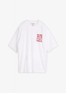 T-shirt oversize z czystej bawełny organicznej. Czerwone t-shirty bonprix, bez wzorów, z bawełny, bez kołnierzyka, bez ramiączek. Za 74,99 zł.