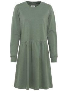 Camel Active Sukienka w kolorze oliwkowym rozmiar: M. Brązowe sukienki Camel Active, na co dzień, m, bez wzorów, z bawełny, bez kołnierzyka, bez ramiączek, mini, proste. Za 162,49 zł.