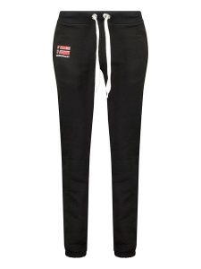 Geographical Norway Spodnie dresowe "Marcana" w kolorze czarnym rozmiar: L. Czarne spodnie dresowe Geographical Norway, l, bez wzorów, z dresówki. Za 101,47 zł.