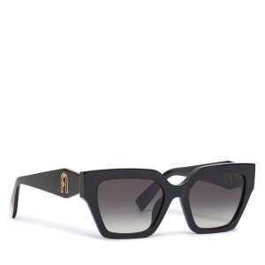 Okulary przeciwsłoneczne Furla. Czarne okulary przeciwsłoneczne Furla. Za 429,99 zł.