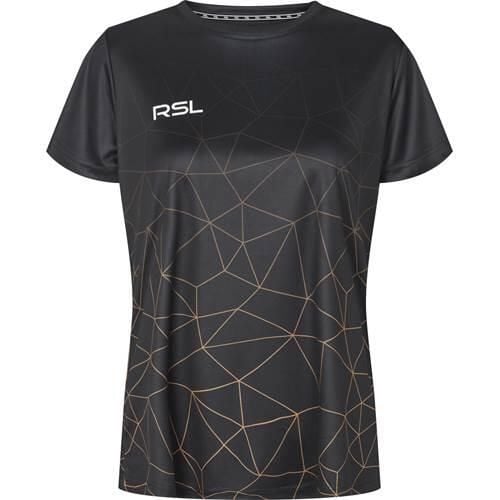 Koszulka treningowa damska RSL Jane. Czarne koszulki sportowe RSL, bez wzorów, bez ramiączek. Za 174,00 zł.