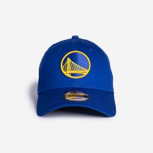 Czapka z daszkiem do koszykówki New Era NBA Golden State Warriors. Czapki New Era, z aplikacjami, z bawełny, eleganckie. Za 119,99 zł.