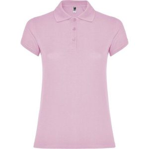 Damska Koszulka Polo W Gwiazdki. Czerwone koszulki sportowe ROLY, bez wzorów, bez ramiączek. Za 56,99 zł.