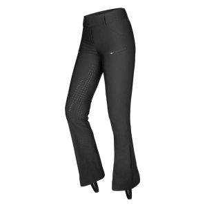 Damskie legginsy jeździeckie z pełną przyczepnością ELT Jodhpur Olivia Silikon. Czarne legginsy ELT, bez wzorów, z elastanu. Za 388,00 zł.