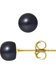 Pearline Kolczyki-wkrętki z perłami w kolorze tahiti rozmiar: onesize. Czarne kolczyki Pearline, z perłą, złote. Za 207,95 zł.