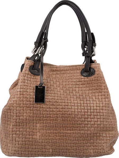 Florence Bags Skórzana torebka "Free" w kolorze szarobrązowym - 31 x 29 x 32 cm rozmiar: onesize. Brązowe torebki klasyczne Florence Bags, bez wzorów, z materiału, przez ramię, bez dodatków. Za 305,45 zł.