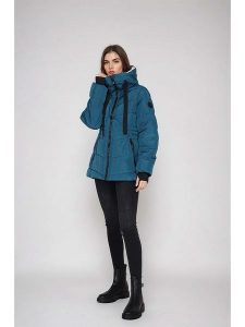 Steve Madden Kurtka zimowa w kolorze niebieskim rozmiar: L. Niebieskie kurtki Steve Madden, na zimę, l, bez wzorów, z puchu, bez kaptura. Za 152,99 zł.