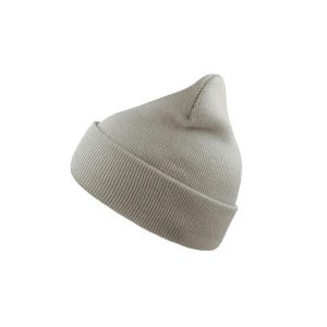 Czapka Wind Double Skin With Turn Up. Szare czapki ATLANTIS, bez wzorów, sportowe. Za 29,99 zł.