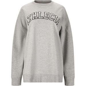 Bluza damska Athlecia Fenne. Szare bluzy Athlecia, bez wzorów, bez kaptura. Za 277,50 zł.