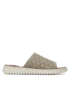Go Soft Klapki LA3J9143-4 Szary. Szare klapki Go Soft, bez wzorów, z materiału, bez obcasa. Za 119,99 zł.