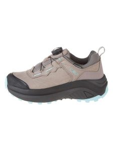 CMP Buty turystyczne "Juukat Low" w kolorze szarobrązowo-błękitnym rozmiar: 39. Brązowe buty trekkingowe CMP, z materiału, bez zapięcia. Za 373,78 zł.