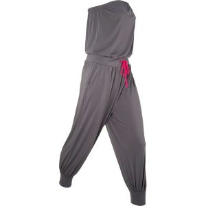 Kombinezon "bandeau" bonprix szary. Kombinezony marki TRIBORD. Za 59,99 zł.