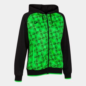 Bluza do piłki nożnej damska Joma Supernova III rozpinana. Czarne bluzy JOMA, l, bez wzorów, bez kaptura. Za 196,99 zł.