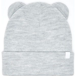 Czapka z uszami - Jasny szary. Czapki marki Cropp. W wyprzedaży za 9,99 zł.