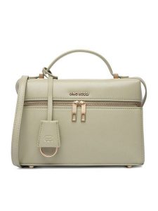 GINO ROSSI Torebka EO-LX10265 Zielony. Zielone kuferki Gino Rossi, bez wzorów, z materiału, bez dodatków. Za 229,99 zł.