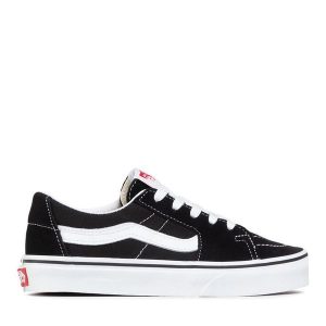 Tenisówki Vans. Czarne trampki Vans, bez wzorów, bez zapięcia. Za 219,99 zł.