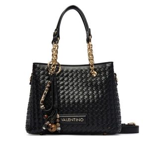 Torebka Valentino. Czarne torebki klasyczne Valentino, bez wzorów, bez dodatków. Za 649,99 zł.