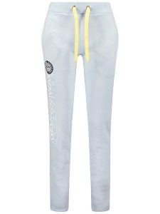 Geographical Norway Spodnie dresowe "Mweny" w kolorze błękitnym rozmiar: XXL. Niebieskie spodnie dresowe Geographical Norway, xxl, bez wzorów, z bawełny. Za 70,24 zł.