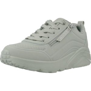 Buty SKECHERS UNO LITE - EASY ZIP Zielony. Zielone buty trekkingowe Skechers, bez zapięcia. Za 174,99 zł.
