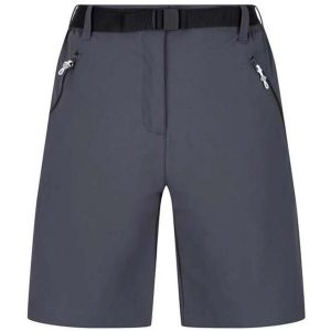 Spodenki trekkingowe damskie Xert Stretch. Szare szorty Regatta, bez wzorów, z materiału, sportowe. W wyprzedaży za 306,50 zł.