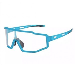 Okulary rowerowe / sportowe fotochrom ROCKBROS UV400 (SP225BL) niebieskie. Niebieskie okulary przeciwsłoneczne ROCKBROS. Za 99,00 zł.