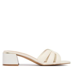 Klapki Aldo. Białe klapki ALDO, bez wzorów, bez obcasa. Za 269,99 zł.