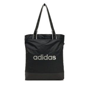 Torebka adidas. Czarne shopper bag ADIDAS, bez wzorów, bez dodatków. Za 109,99 zł.