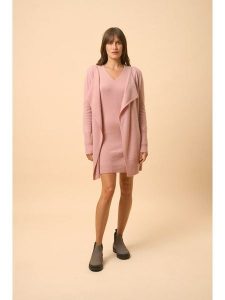 Just Cashmere Kaszmirowy kardigan "Brooke" w kolorze jasnoróżowym rozmiar: XL. Różowe kardigany Just Cashmere, z kaszmiru. Za 500,99 zł.