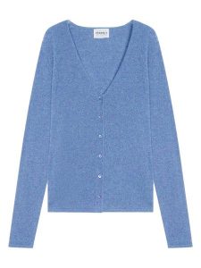 Perfect Cashmere Kaszmirowy kardigan "Paige" w kolorze błękitnym rozmiar: L. Niebieskie kardigany Perfect Cashmere, z kaszmiru. Za 335,02 zł.