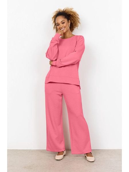 Soyaconcept Bluza "Banu" w kolorze różowym rozmiar: S. Różowe bluzy Soyaconcept, s, bez wzorów, bez kaptura. Za 96,14 zł.