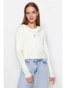 Trendyol Kardigan w kolorze białym rozmiar: M. Białe kardigany Trendyol. Za 78,99 zł.