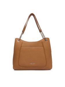 Nine West Torebka CEO-Novara-LDA8567 Beżowy. Brązowe torebki klasyczne Nine West, bez wzorów, z materiału, bez dodatków. Za 199,99 zł.