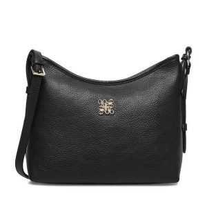Torebka Nine West. Czarne listonoszki Nine West, bez wzorów, bez dodatków. Za 199,99 zł.