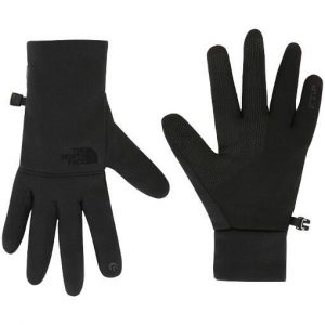 Rękawice turystyczne unisex The North Face Etip Recycled Glove. Czarne rękawiczki The North Face, bez wzorów. Za 145,99 zł.