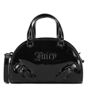 Torebka Juicy Couture. Czarne torebki klasyczne Juicy Couture, bez wzorów, bez dodatków. Za 309,99 zł.