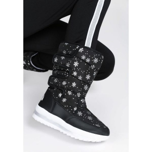 Czarne Śniegowce Arrangement. Buty zimowe marki Born2be. Za 89,99 zł.