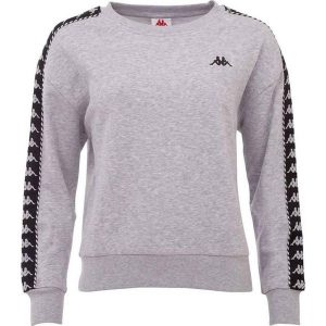 Bluza Damska Ilary. Szare bluzy Kappa, xl, bez wzorów, bez kaptura. Za 128,99 zł.