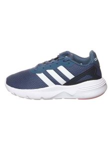 Adidas Buty "NEBZED" w kolorze granatowym do biegania rozmiar: 40 2/3. Niebieskie buty sportowe ADIDAS, bez wzorów, bez zapięcia, do biegania. Za 197,63 zł.