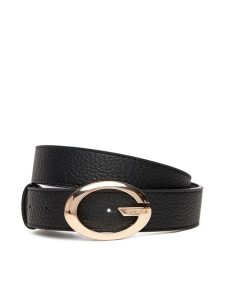 Guess Pasek Damski BW9306 P5430 Czarny. Czarne paski Guess, z aplikacjami, ze skóry. Za 210,99 zł.