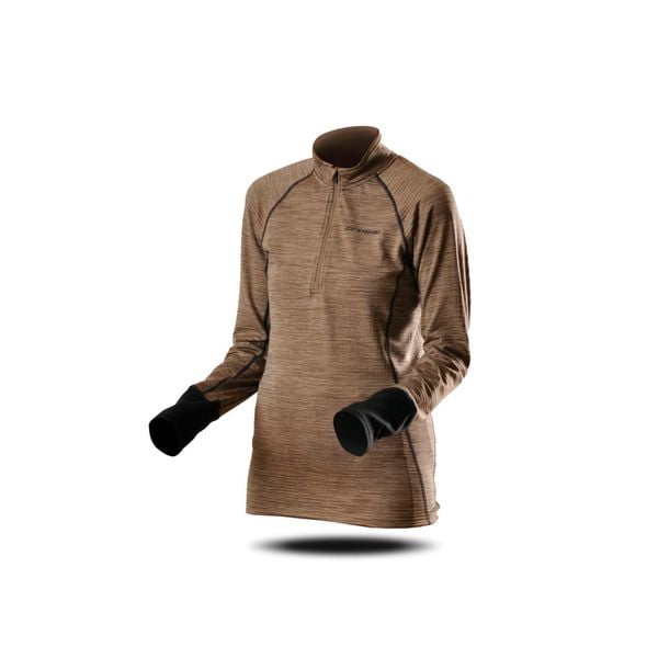Bluza Trimm CLINIC LADY. Szare bluzy TRIMM, bez wzorów, bez kaptura. W wyprzedaży za 112,00 zł.