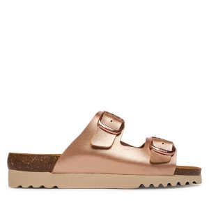 Klapki Scholl. Czerwone klapki Scholl, bez wzorów, bez obcasa. Za 339,99 zł.