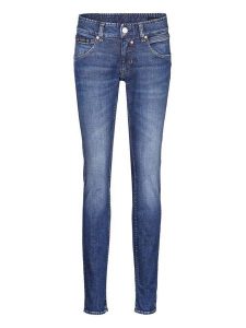 Herrlicher Dżinsy "Touch" - Skinny fit - w kolorze niebieskim rozmiar: W28/L32. Niebieskie jeansy Herrlicher, bez wzorów. Za 241,56 zł.
