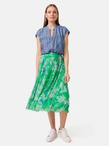 Gerry Weber Spódnica w kolorze zielono-jasnoróżowo-błękitnym rozmiar: 42. Niebieskie spódnice Gerry Weber, bez wzorów, midi. Za 144,92 zł.