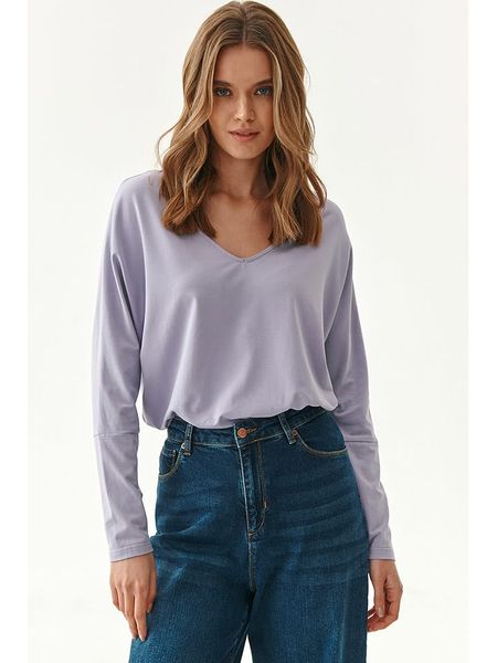 TATUUM Koszulka w kolorze fioletowym rozmiar: S. Różowe bluzki Tatuum, s, bez wzorów, bez kołnierzyka, bez ramiączek. Za 100,75 zł.