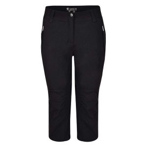 Damskie Spodnie Trekkingowe 3/4 Melodic II. Czarne spodnie dresowe Dare 2b, xs, bez wzorów. Za 117,99 zł.