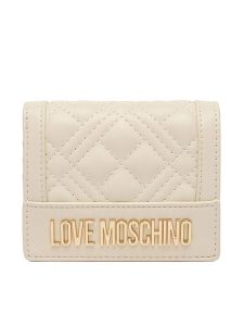 LOVE MOSCHINO Portfel JC5601PP1OLA0110 Écru. Portfele LOVE MOSCHINO, bez wzorów, ze skóry. Za 449,99 zł.