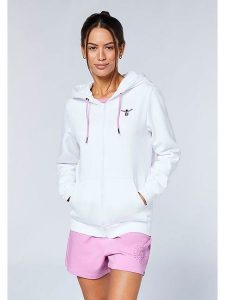 Chiemsee Bluza w kolorze białym rozmiar: S. Białe bluzy Chiemsee, s, bez wzorów, z bawełny, bez kaptura. Za 171,95 zł.