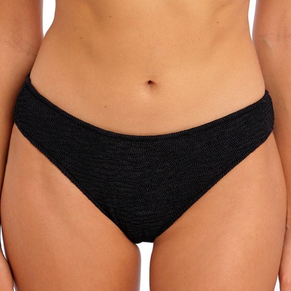 Figi do kostiumów kąpielowych dla kobiet Freya Ibiza Waves. Czarne figi FREYA ACTIVE, bez wzorów. Za 169,50 zł.