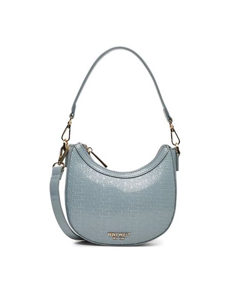 Nine West Torebka GLAR1 Niebieski. Niebieskie torebki klasyczne Nine West, bez wzorów, z materiału, bez dodatków. Za 169,99 zł.
